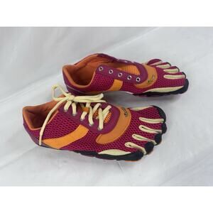Vibram Fivefingers Women Minimalist 7.5-8 Pink Orange W3333 Outdoor Hiking